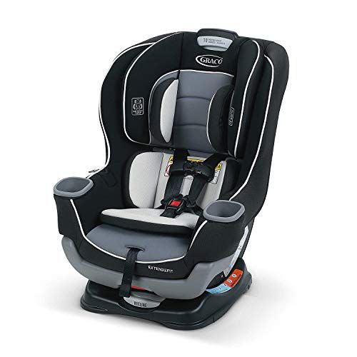 Graco Extend2Fit Convertible Car Seat: Ride Rear Facing Longer with Extend2Fit, Gotham