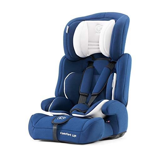 Kinderkraft COMFORT UP: Car Seat,Booster Child Seat, with 5-Point Harness, Adjustable Headrest, for Toddlers, Infant, Group 1/2/3, 9-36 Kg, Up to 12 Years, Safety Certificate ECE R44/04, Navy