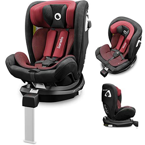 Lionelo Braam Car Seat:Car Seat, for Children and Infants 0-36kg ISOFIX+ Certified with Latest i-Size R129 Standard Forward & Rearward Facing 14 Levels of Adjustment Side Protection