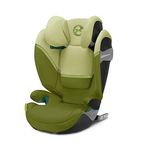 Expert Review Cybex Gold Solution S2 i Fix For cars with and without ISOFIX 100 150 cm From approx. 3 to 12 years 15 50 kg Nature Green