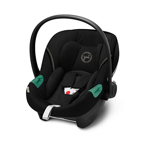 Cybex Gold Aton S2 i-Size: From birth to approx. 24 months, Max. 13 kg, Incl. newborn insert, SensorSafe compatible, Moon Black