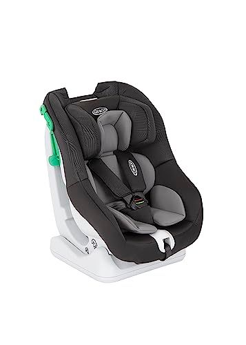 Graco Extend LX R129 Convertible Car Seat: Rearward Facing for Longer from Birth to Approx. 4 Years (40-105cm). Forward Facing from 15 Months to Approx. 4 Years (76-105cm), Midnight Fashion