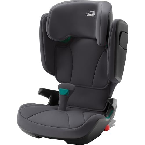 Britax Römer Kidfix 2 Z Line: Car Seat from 4 to 12 Years Old Children, ISOFIX, Child from 15 to 36kg (Group 2/3), Midnight Grey